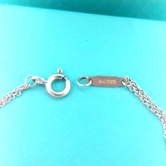 Tiffany & Co ❣️Bracelet Return to Tiffany 💖.6"-sz.silver 925. - Picture 7 of 11